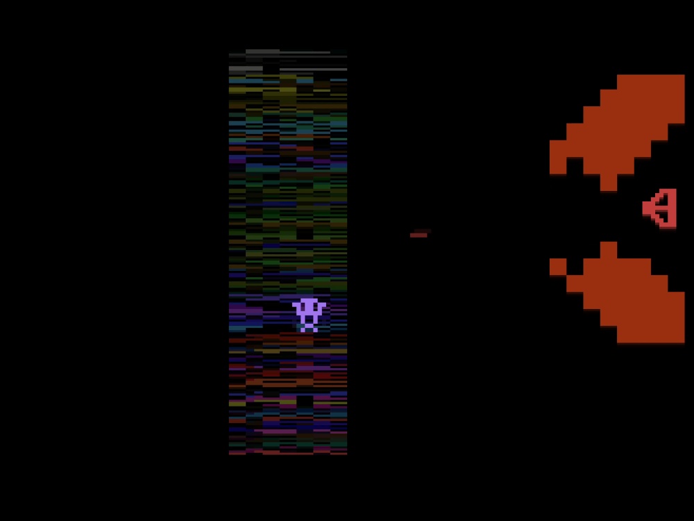 Gameplay of Yars Revenge for Atari 2600